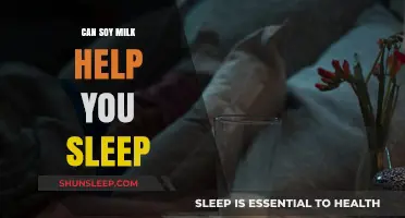 Soy Milk and Sleep: Unlocking the Potential for Better Rest