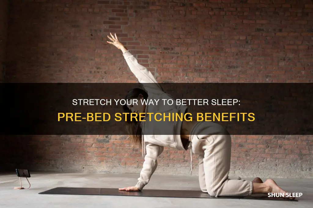 can stretching before bed help you sleep