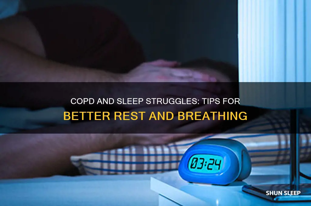 can t get to sleep copd