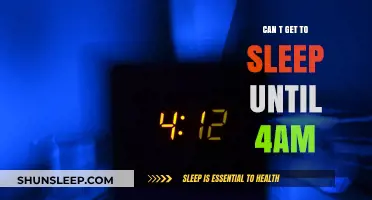 Struggling to Sleep? How to Break the 4 AM Insomnia Cycle
