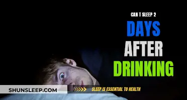 Alcohol-Induced Insomnia: Two Days of Sleepless Nights After Drinking