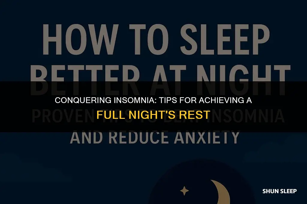 can t sleep 8 hours straight