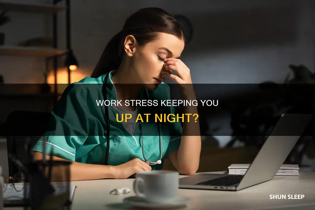 can t sleep after work