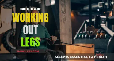Leg Workouts Keeping You Up? Here's Why and How to Fix It