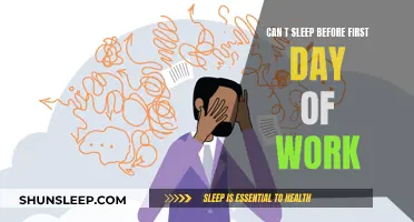 First Workday Jitters: Sleepless Night