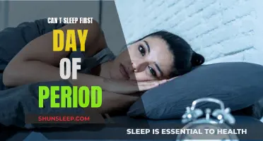 Period Insomnia: First Night's Sleep Troubles and Solutions