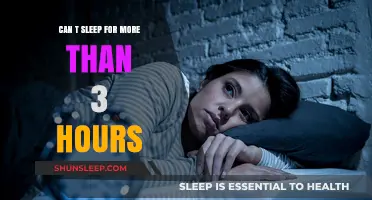 Sleepless Nights: Unraveling the Mystery of 3-Hour Slumber