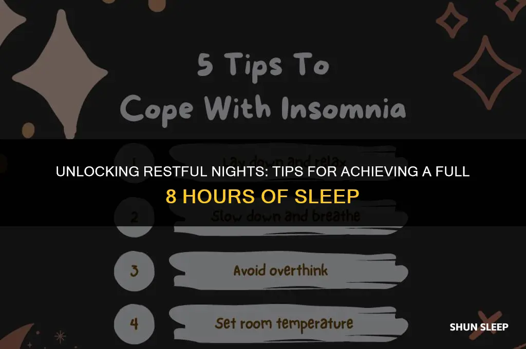 can t sleep full 8 hours