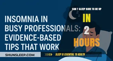 Sleepless Nights: How to Cope When You Have to Be Up in 2 Hours
