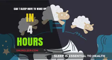 Sleepless Nights: How to Cope When You Have to Wake Up in 4 Hours