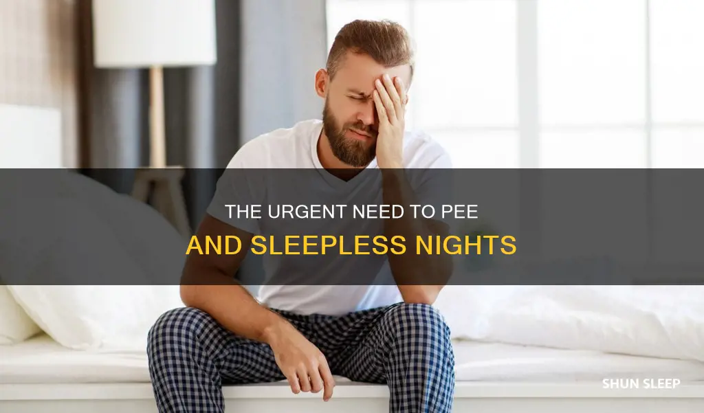 can t sleep need to pee