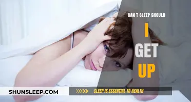 Can't Sleep? Should You Get Up or Stay in Bed?