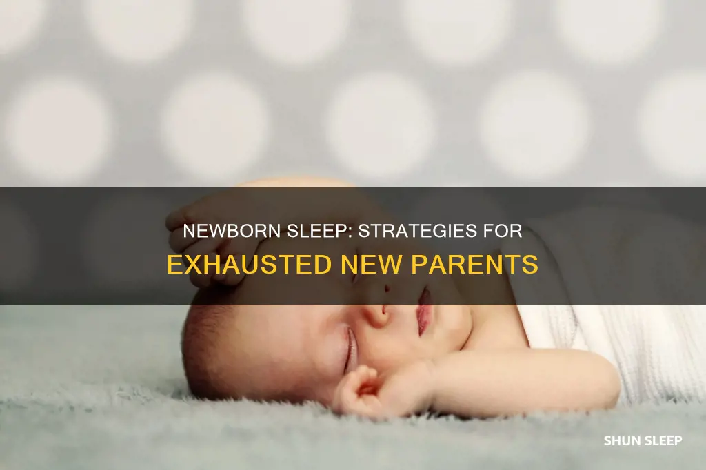can t sleep when newborn sleeps