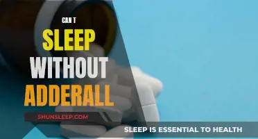 Battling Insomnia: Adderall's Dark Side