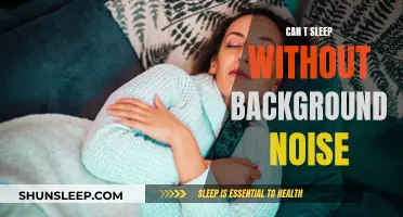 How Background Noise Helps Us Sleep