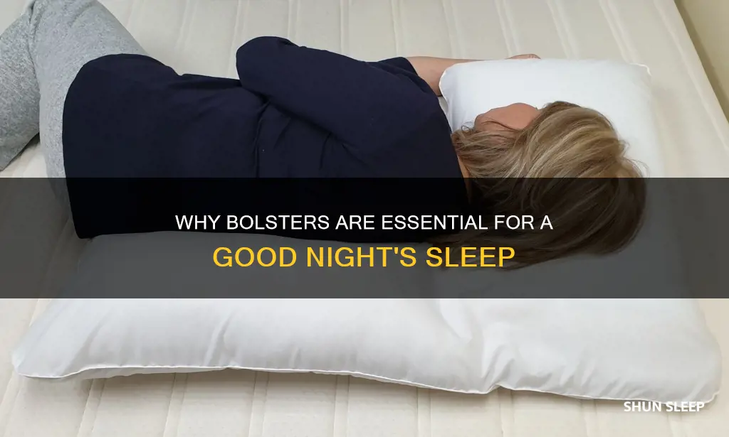 can t sleep without bolster