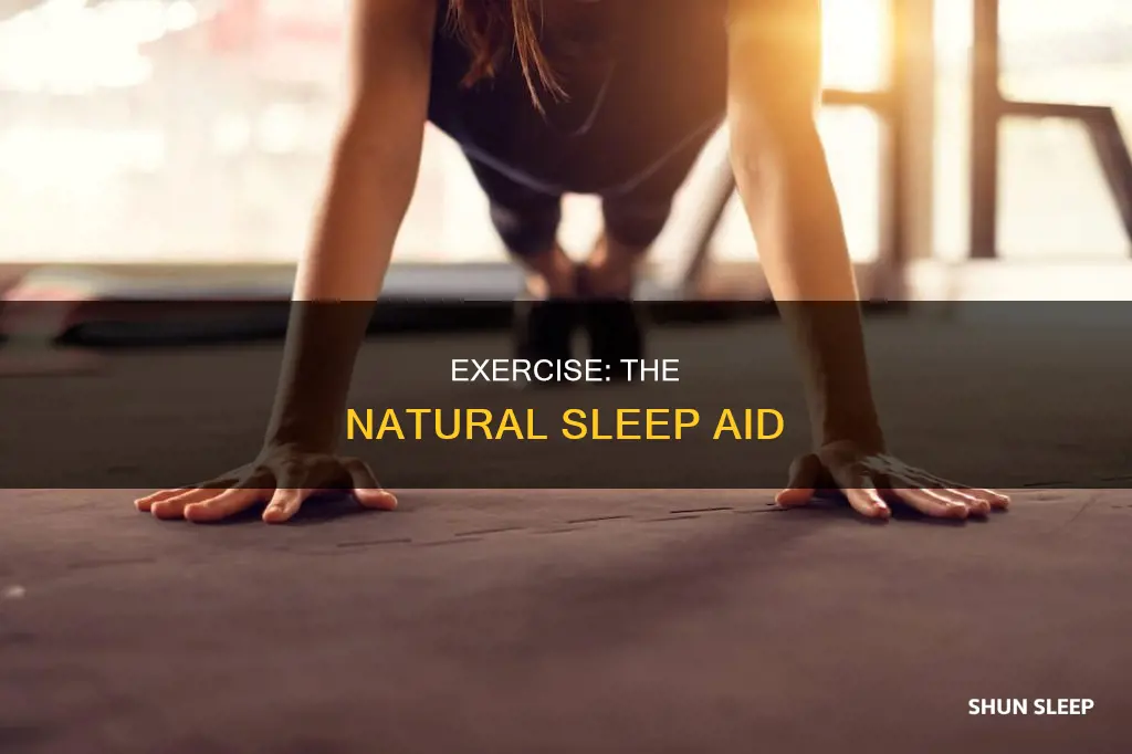 can t sleep without exercise
