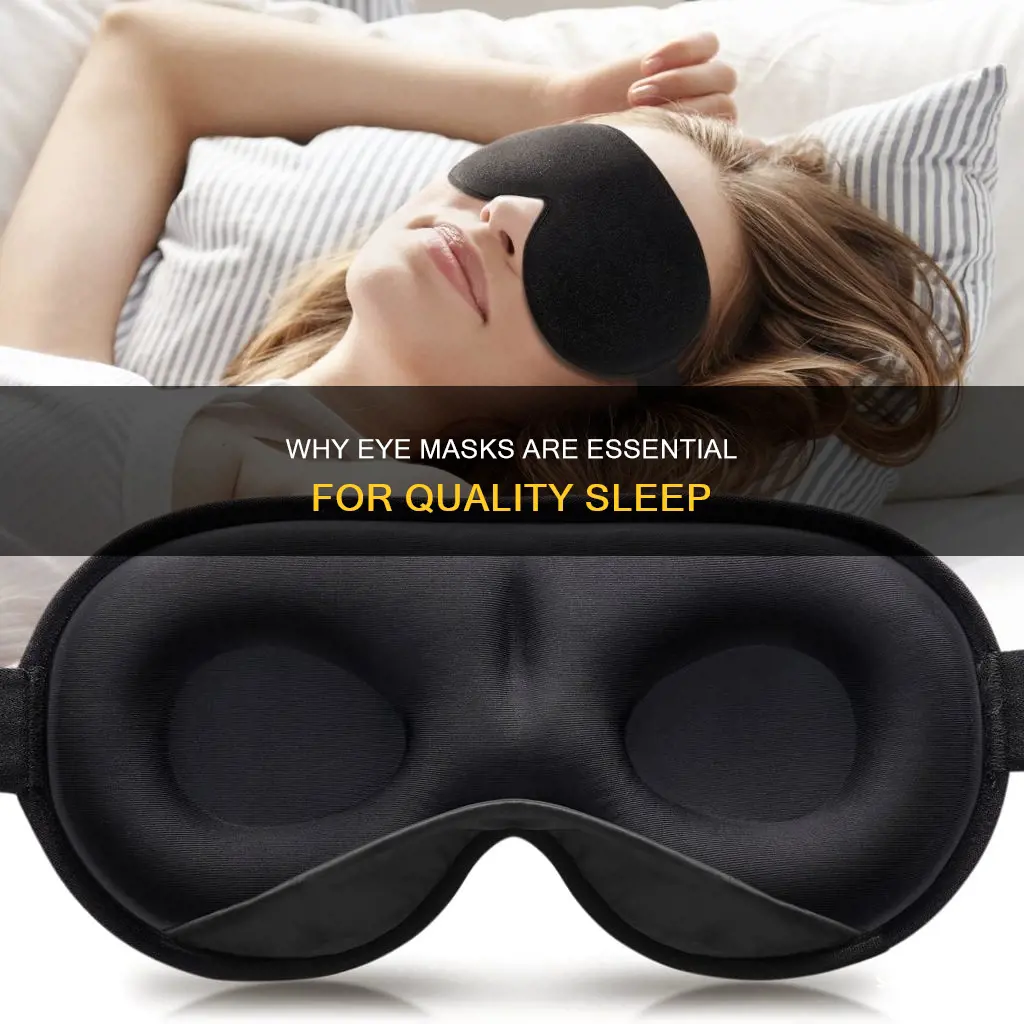 can t sleep without eye mask