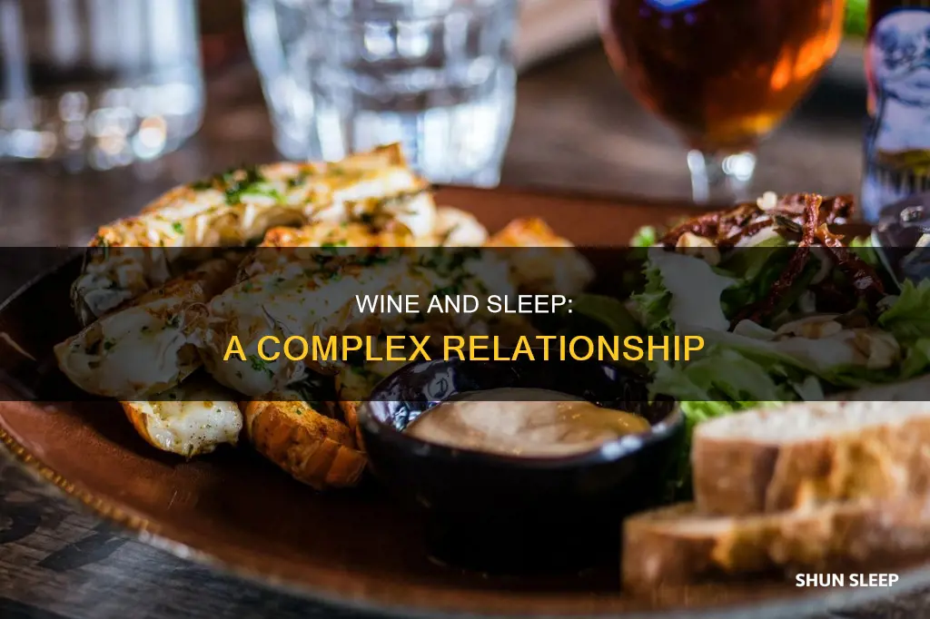 can t sleep without glass of wine