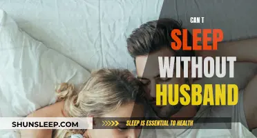 Missing My Husband: Can't Sleep Alone