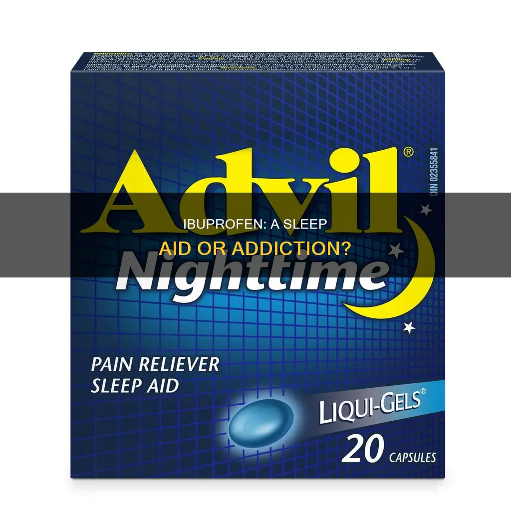 can t sleep without ibuprofen
