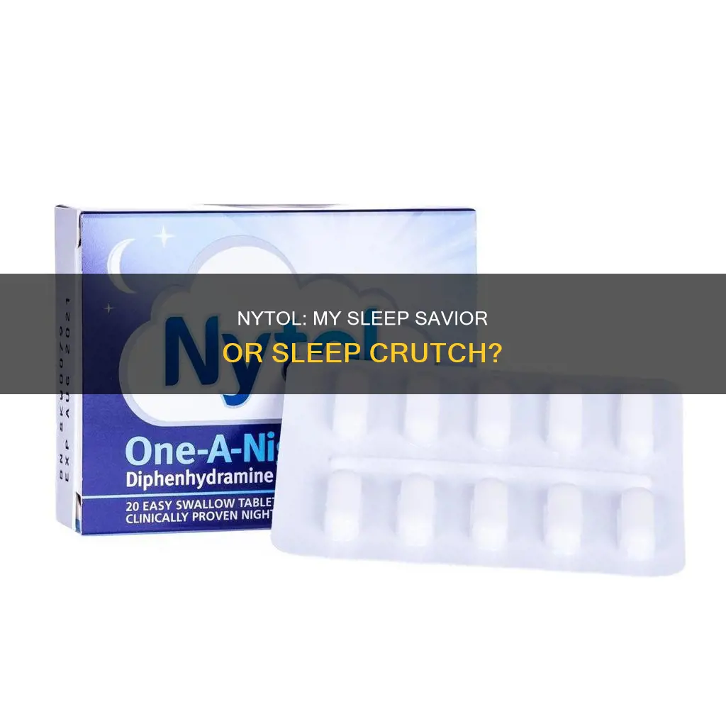 can t sleep without nytol