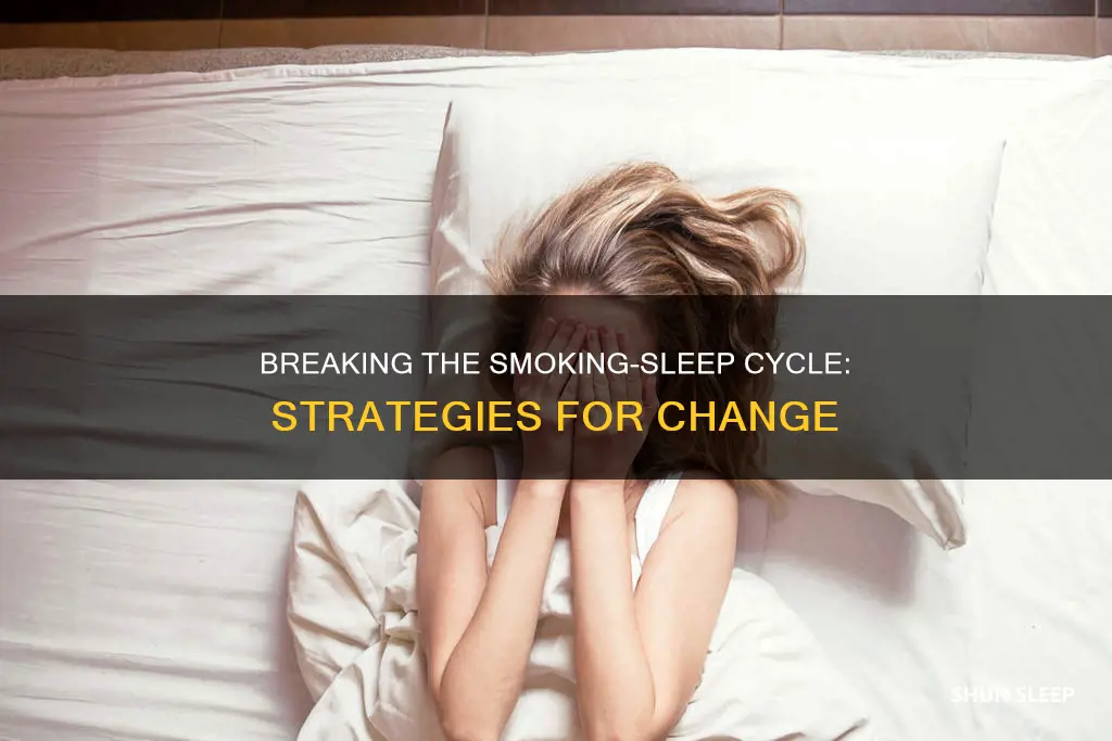 can t sleep without smoking