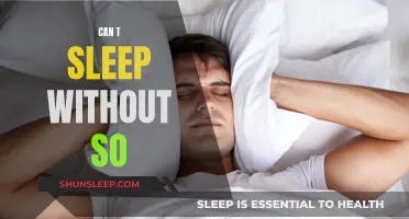 How to Sleep Without SO by Your Side