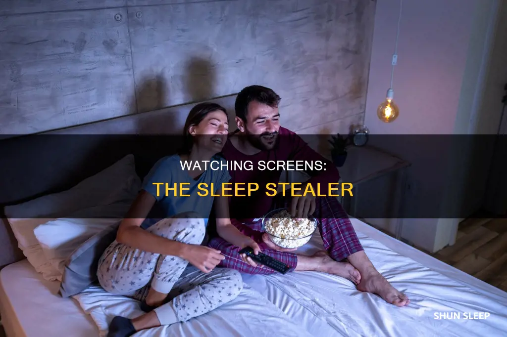 can t sleep without watching something
