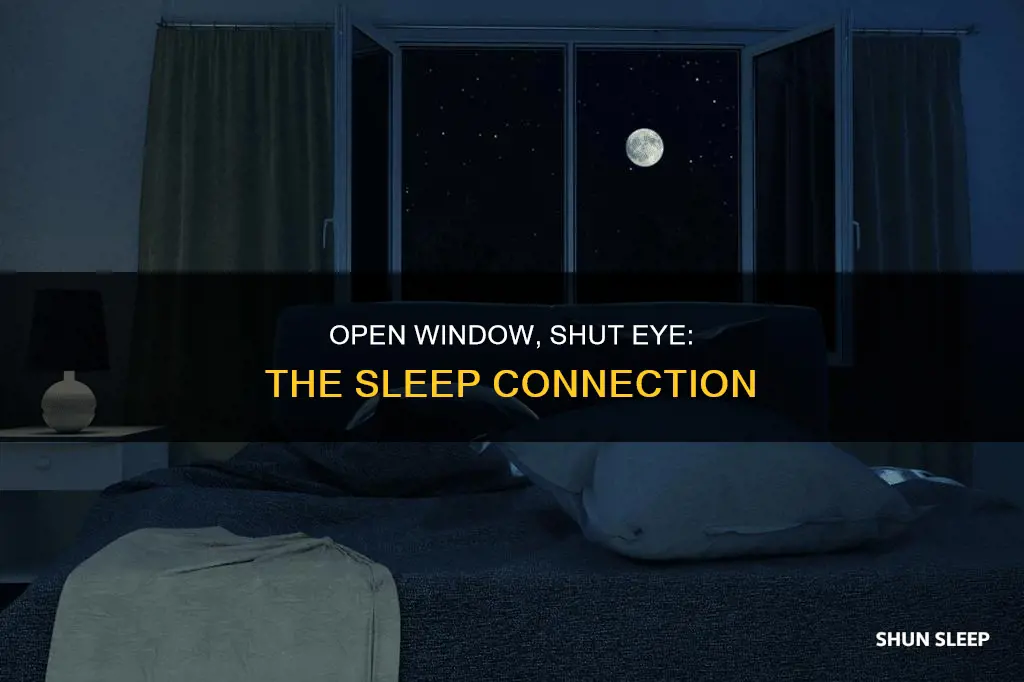 can t sleep without window open