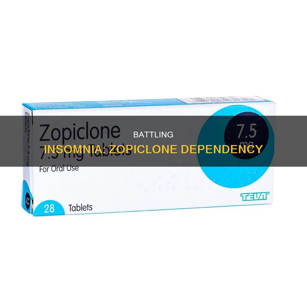 can t sleep without zopiclone