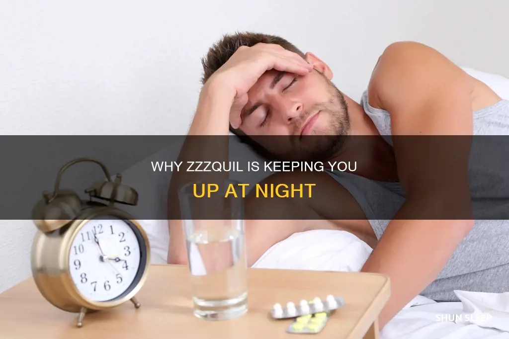 can t sleep without zzzquil