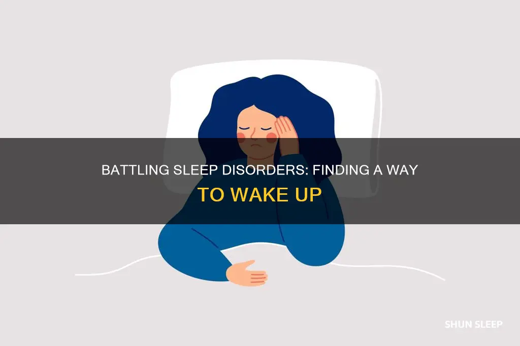 can t wake up from sleep disorder