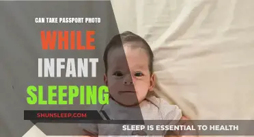 Taking Passport Photos of Sleeping Infants