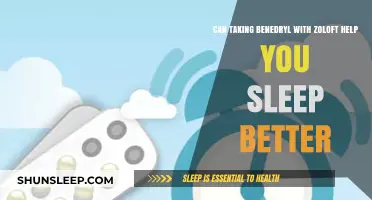 Combining Benadryl and Zoloft for Sleep: Safe or Risky?