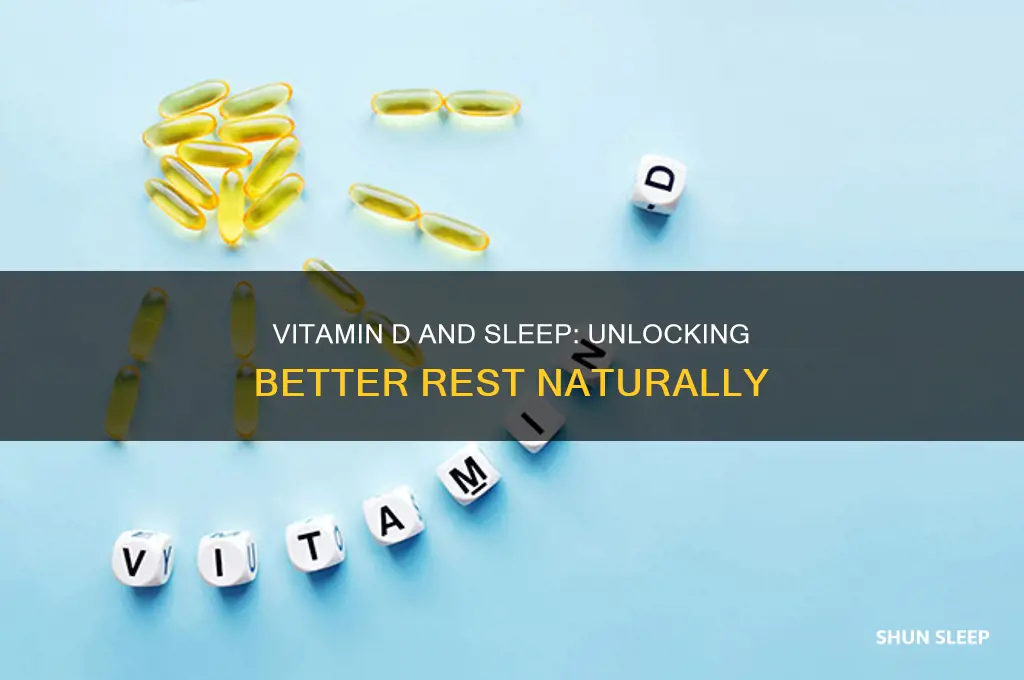 can taking vitamin d help with sleep
