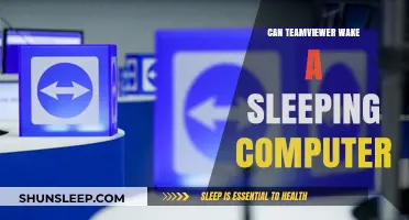 TeamViewer's Power: Waking Up Sleeping Computers