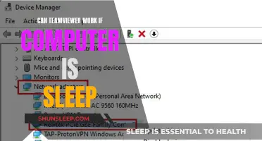 TeamViewer Functionality: Can It Work While Your Computer Sleeps?
