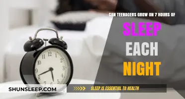 Sufficient Slumber: Can Teens Thrive on 7 Hours of Sleep?