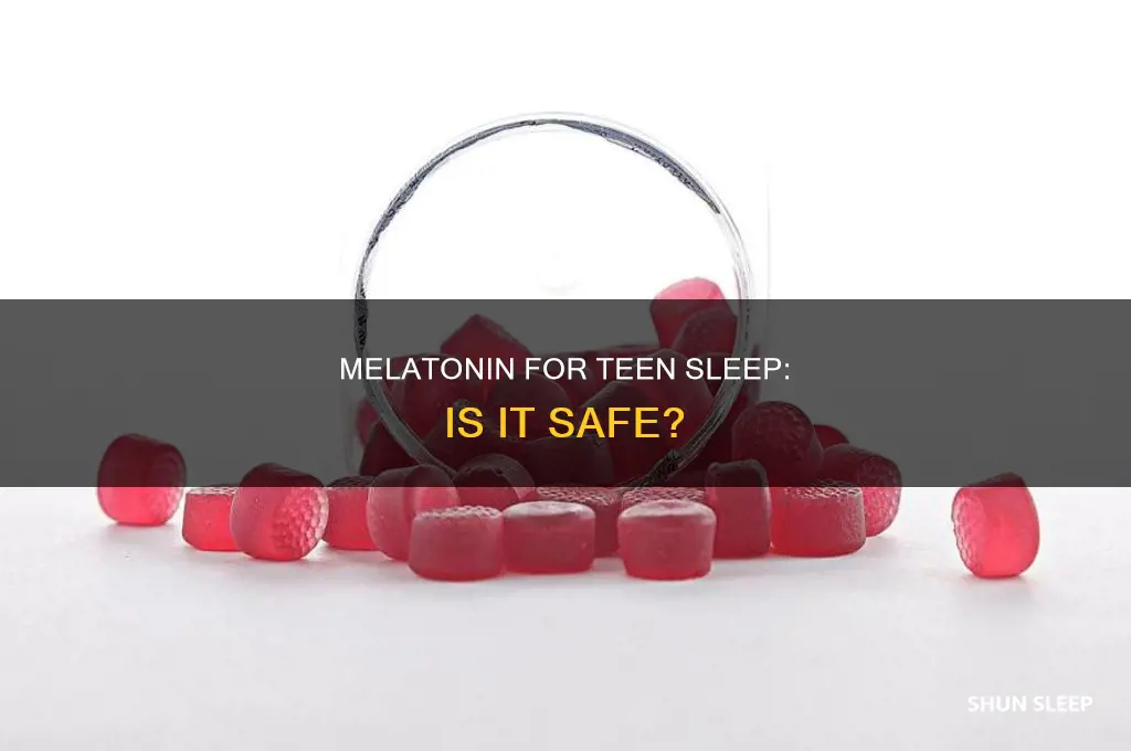 can teenagers take melatonin for sleep