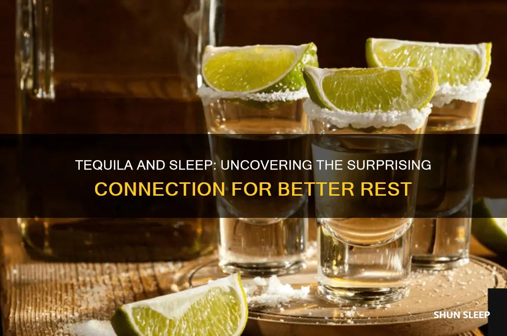 can tequila help with sleep