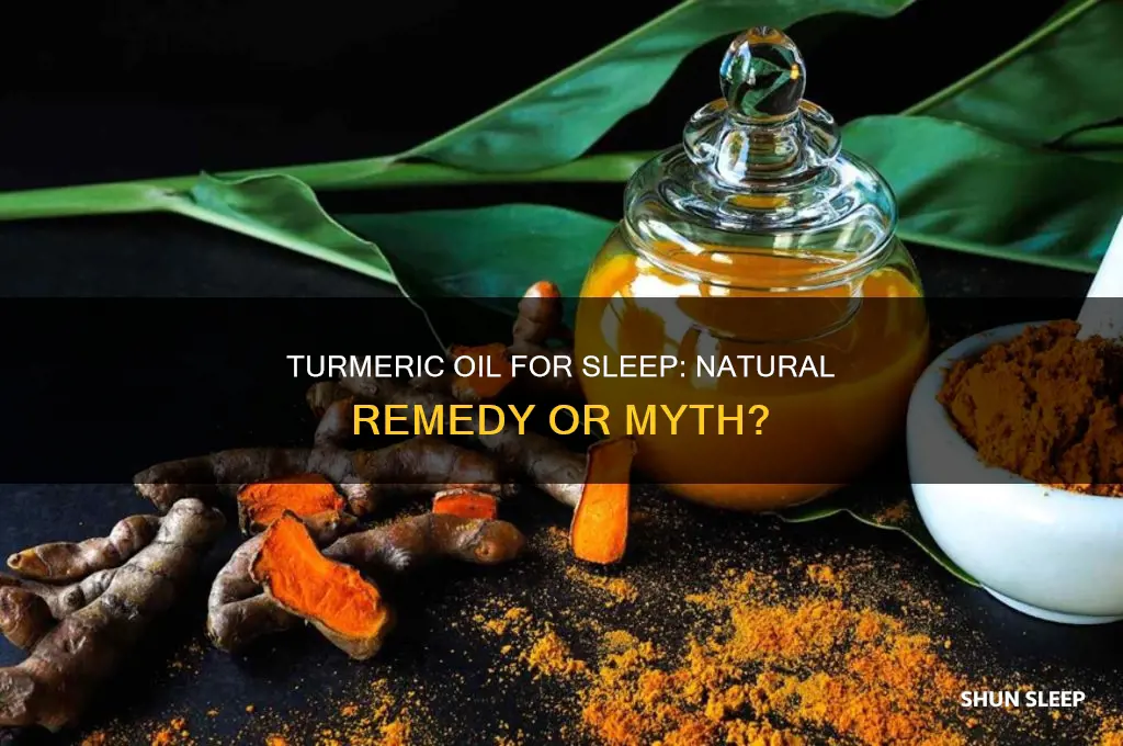 can termeric oil help with sleep
