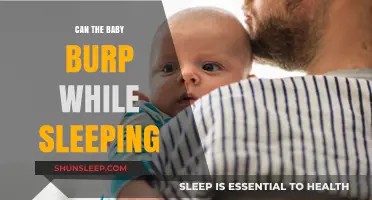 Can Babies Burp While Sleeping? Understanding Infant Digestion and Comfort
