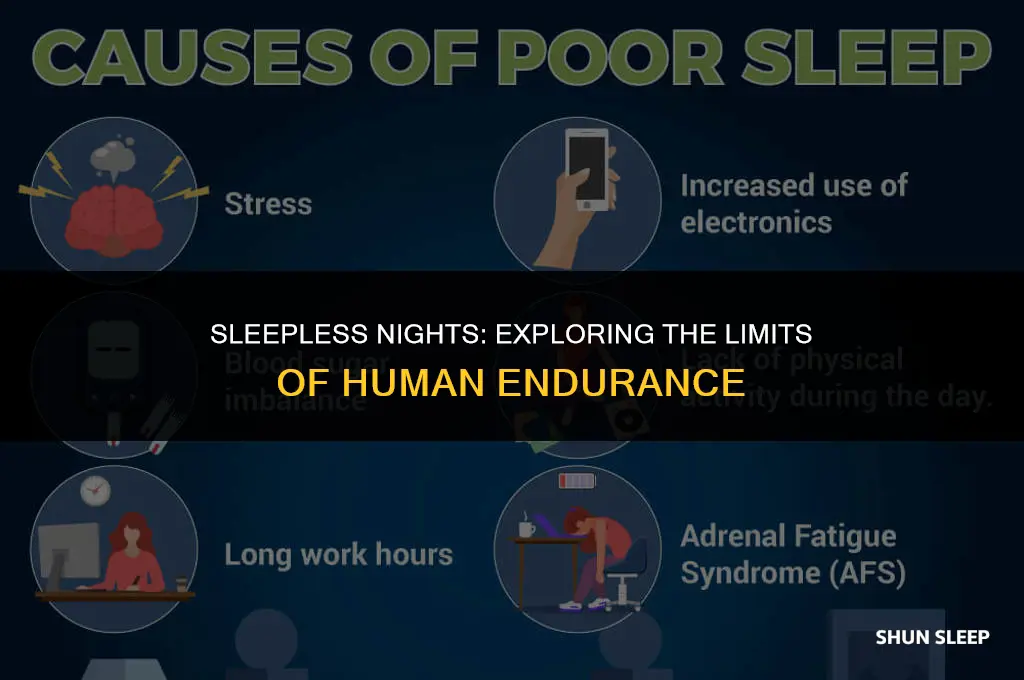 can the body live on 4 hours sleep a night