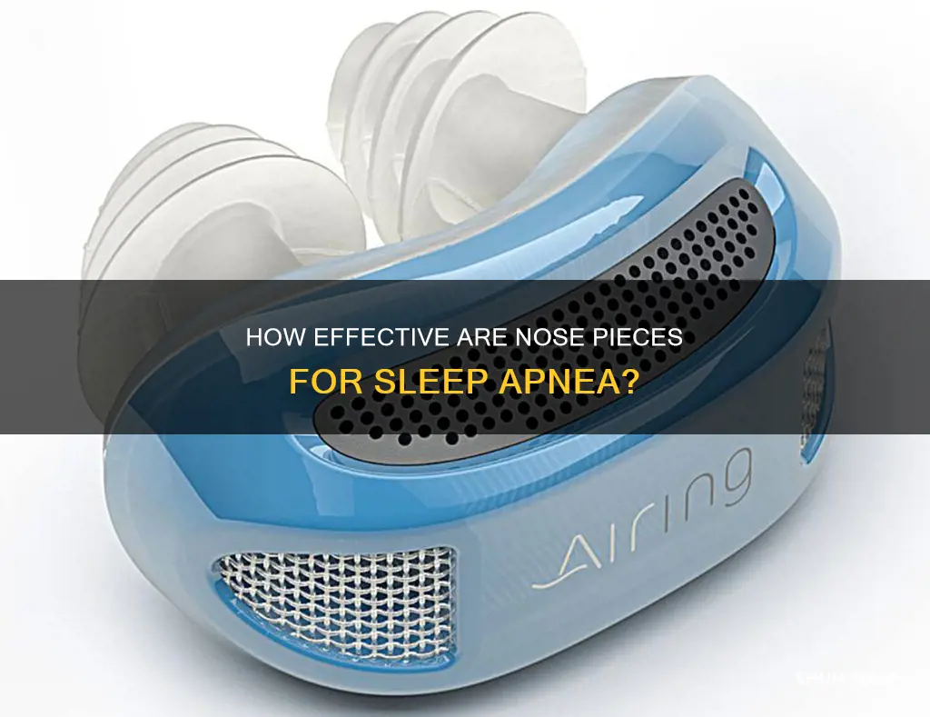 can the nose piece work for sleep apea