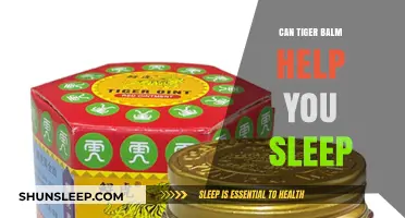 Tiger Balm for Sleep: Natural Remedy or Myth?