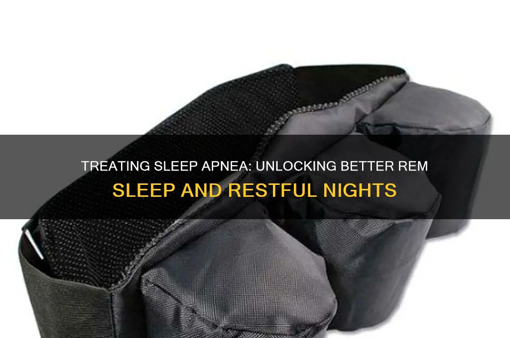can treating sleep apena help with rem sleep