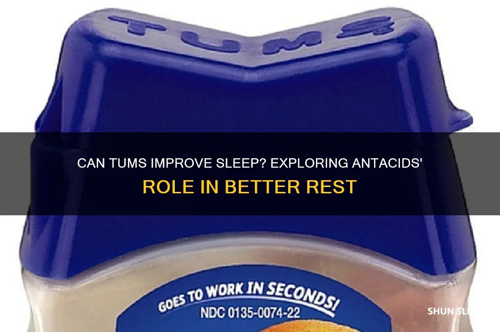 can tums help you sleep