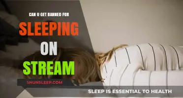 Sleeping on Stream: Risks of Bans and Community Guidelines Explained