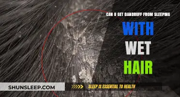 Sleeping with Wet Hair: Does It Cause Dandruff? Uncover the Truth